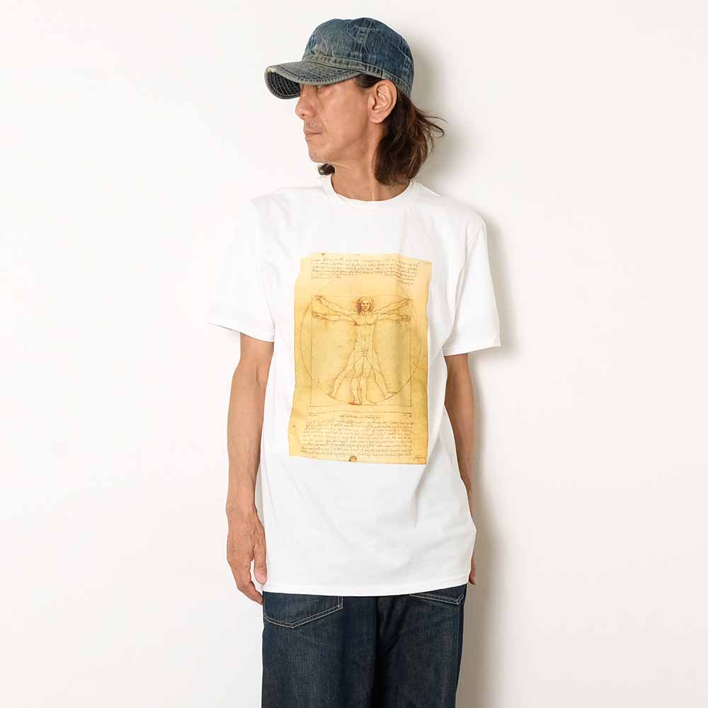 SUNNY SPORTS - JERZEES - S/S TEE - VITRUVIAN MAN - JZ26S004