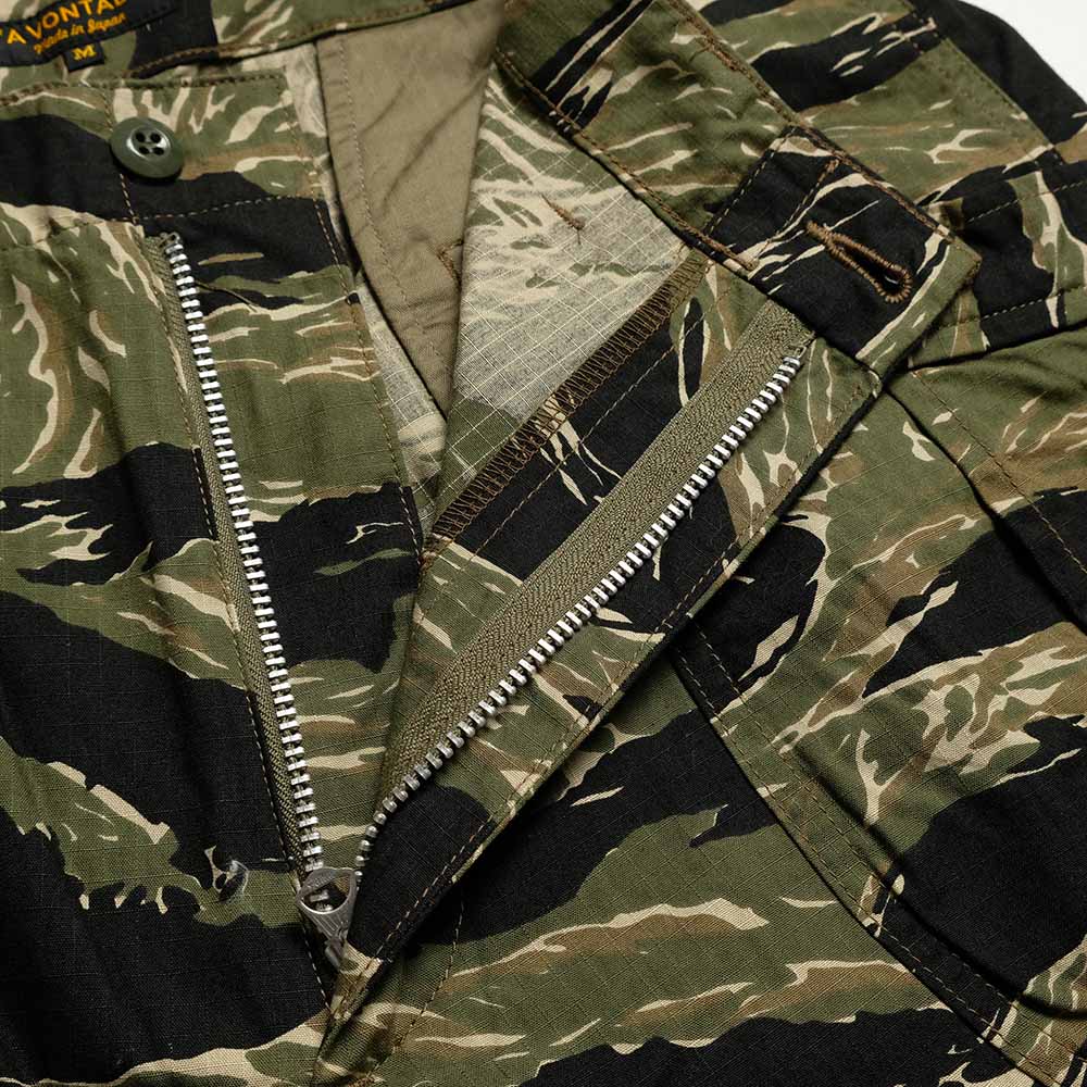 A VONTADE - HINOYA EXCLUSIVE - Fatigue Trousers ver.2 - TIGER CAMO - VTD-0485-PTH