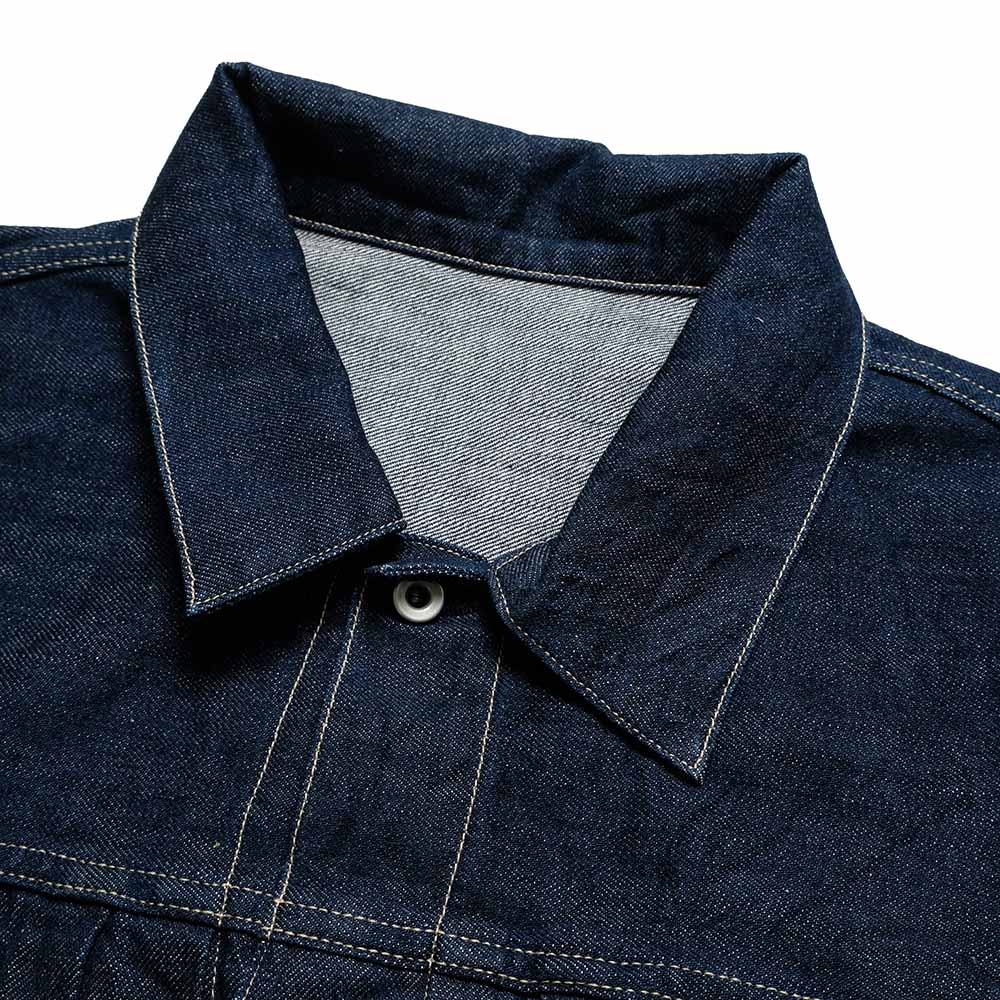 A VONTADE - No.2 Denim Blouse - One Washed - VTD-0560XX-JK