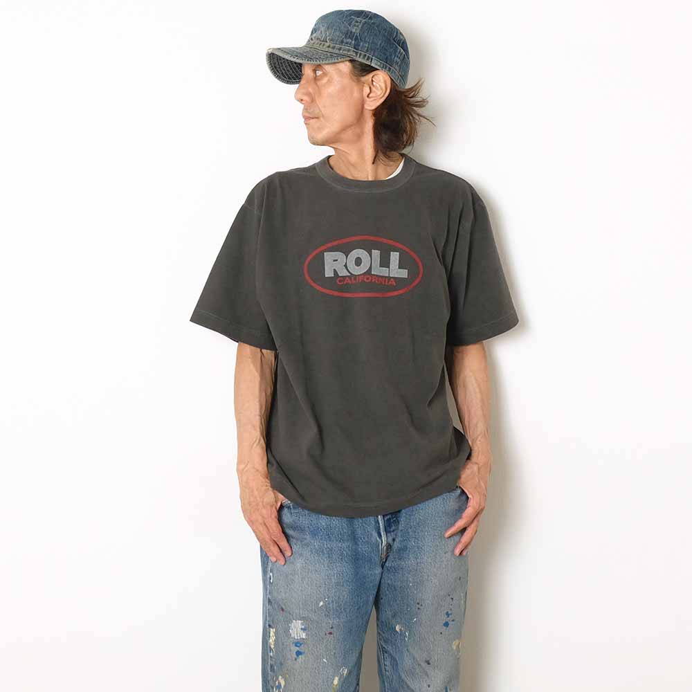 BARNS - 20/- JPN Standard S/S Print T-shirt - ROLL CALIFORNIA - BR-26270