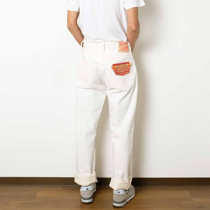 SUGAR CANE - 13oz. WHITE DENIM - 1947 MODEL - REGULAR STRAIGHT - SC42560