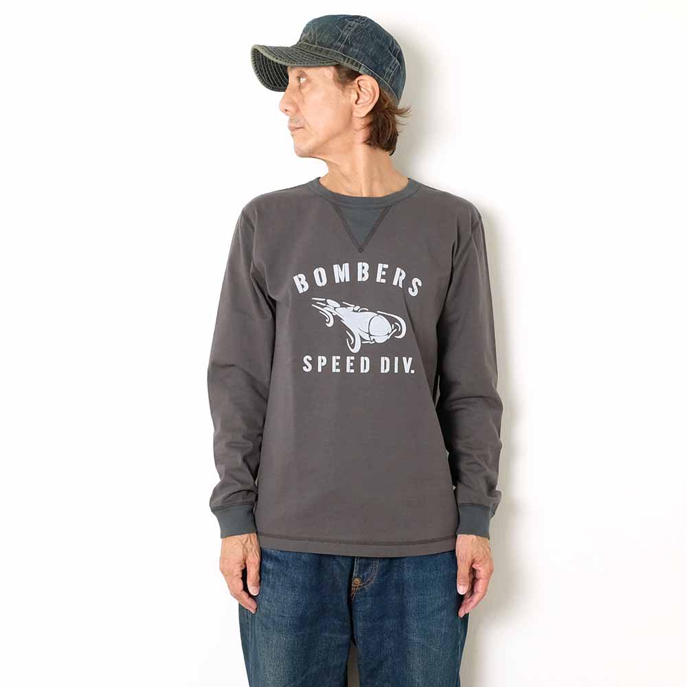 BARNS - COZUN DOUBLE V GUSSET L/S T-SHIRT - BOMBERS - BR-24407