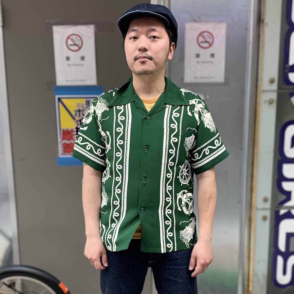 SUN SURF - S/S RAYON HAWAIIAN SHIRT - ALL ABOARD - SS39230