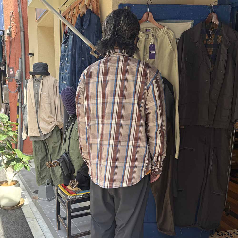 UNIVERSALOVERALL - FLANNEL PLAID WORK SHIRT - HT2531100