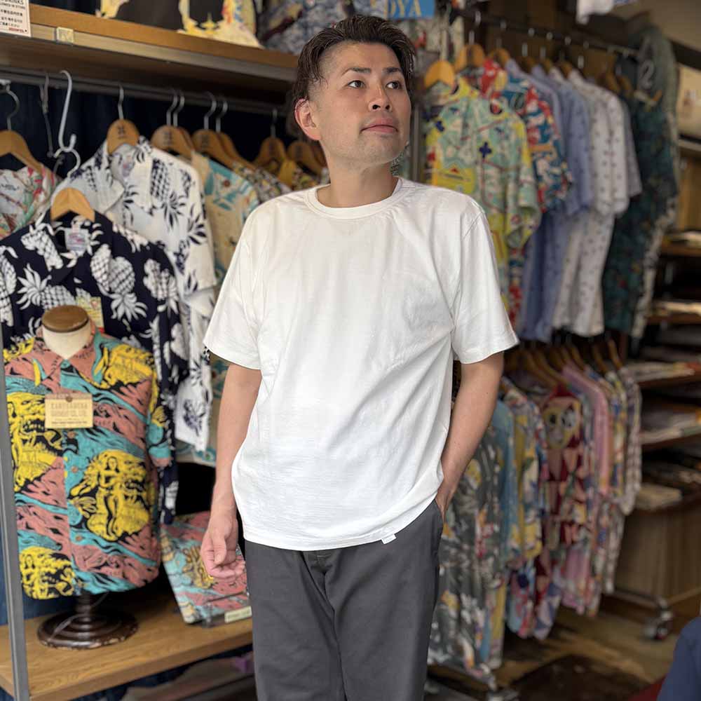 STUDIO D’ARTISAN & SA. - 石川台小寸編み天竺Tシャツ - 8204