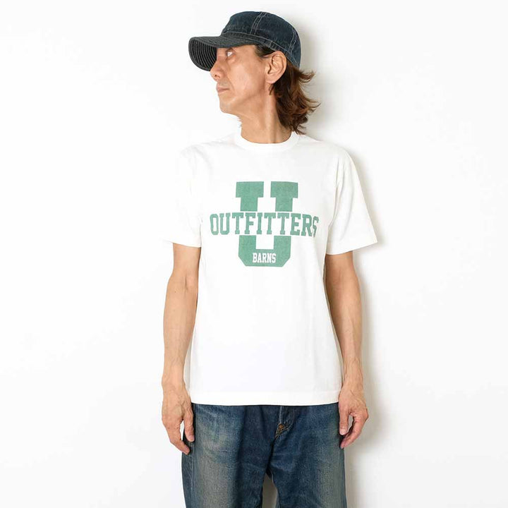 BARNS - STANDARD - TSURIAMI Crew Neck Print T-Shirt - BARNS Univ. - BR-25291