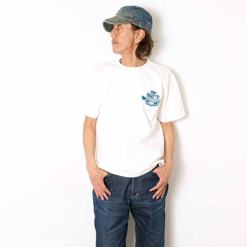 STUDIO D’ARTISAN - TSURI-AMI PRINT TEE - DARTISAN WEST - 8209A