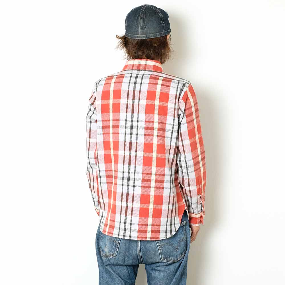 WAREHOUSE - Lot.3104 FLANNEL SHIRTS - C-Pattern - ONE WASH - WH-3104C24