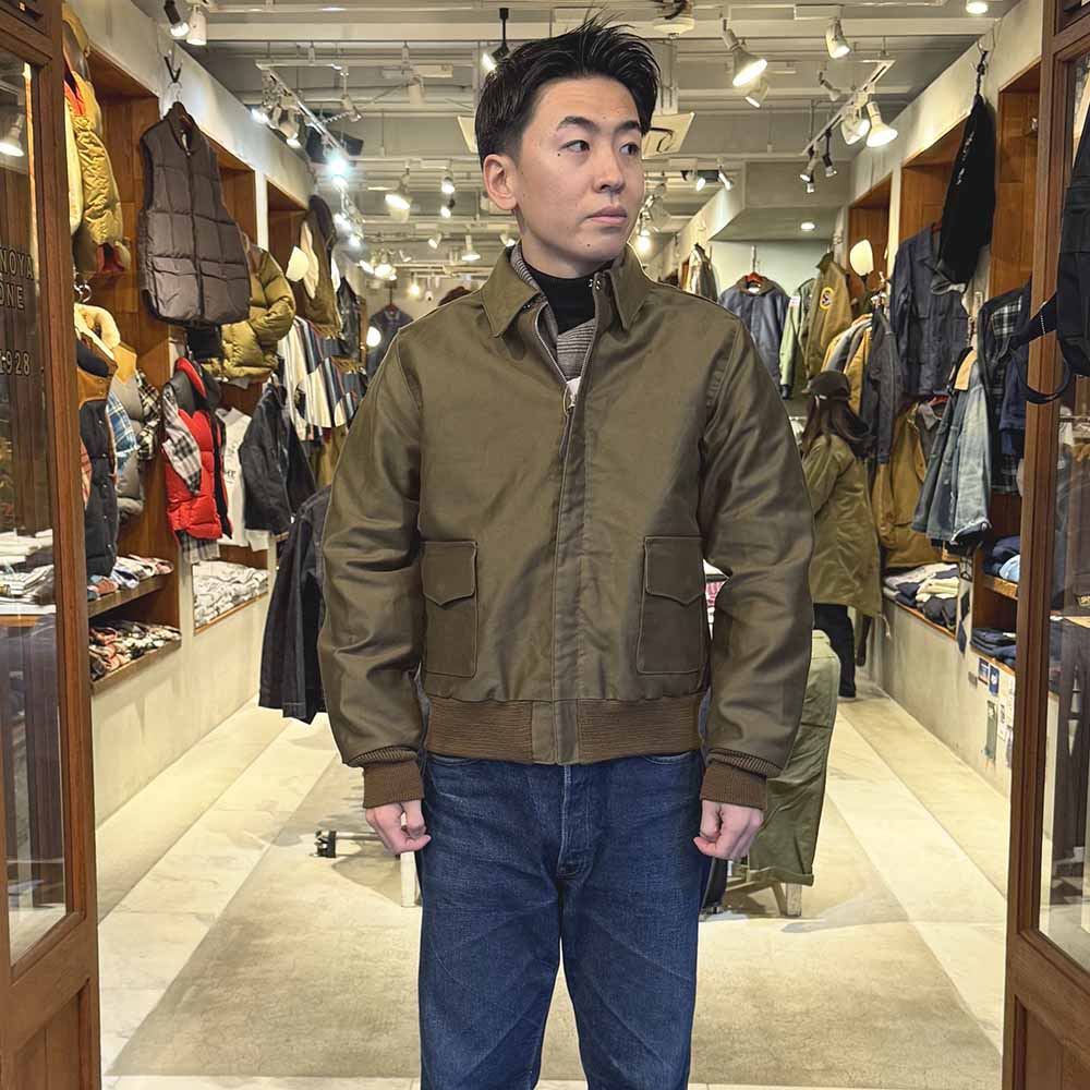 BUZZ RICKSON'S - AVIATION ASSOCIATES - JUNGLE CLOTH A-2 - BR15767