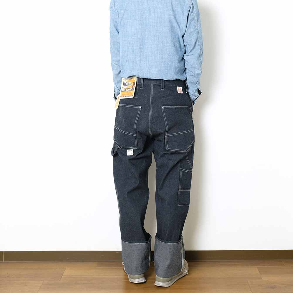 HEADLIGHT - 11oz. BLUE DENIM ZIP FLY DUNGAREES - HD42555