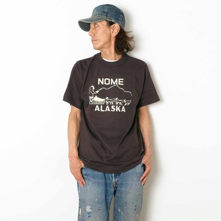 WAREHOUSE - Lot 4601 - S/S T-SHIRT - NOME - 4601NOM-26