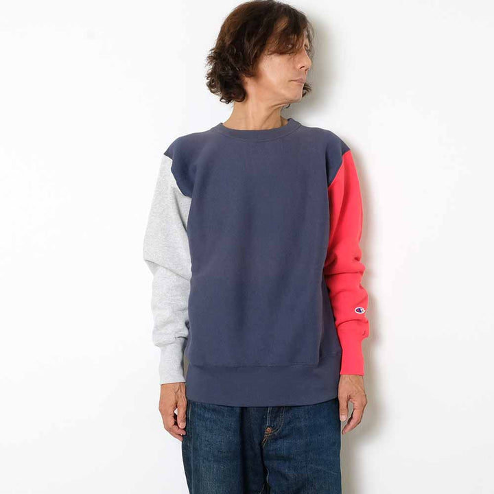 Champion - REVERS WEAVE CREW NECK SWEAT - C3-S008