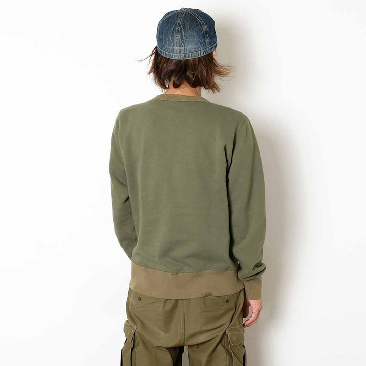 BUZZ RICKSON'S - SET-IN CREW SWEATSHIRT - U.S.A.F. SELFRIDGE FIELD - BR69630