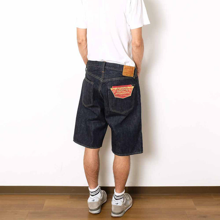 SUGAR CANE - 14.25oz. DENIM 1947 MODEL SHORTS - SC51947