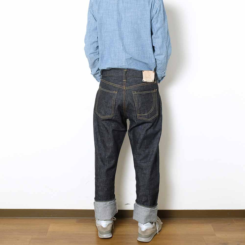 MOMOTARO JEANS - Doutan Label - Extra Dark Indigo Slim Tapered - Zip-fly - G014-MZ