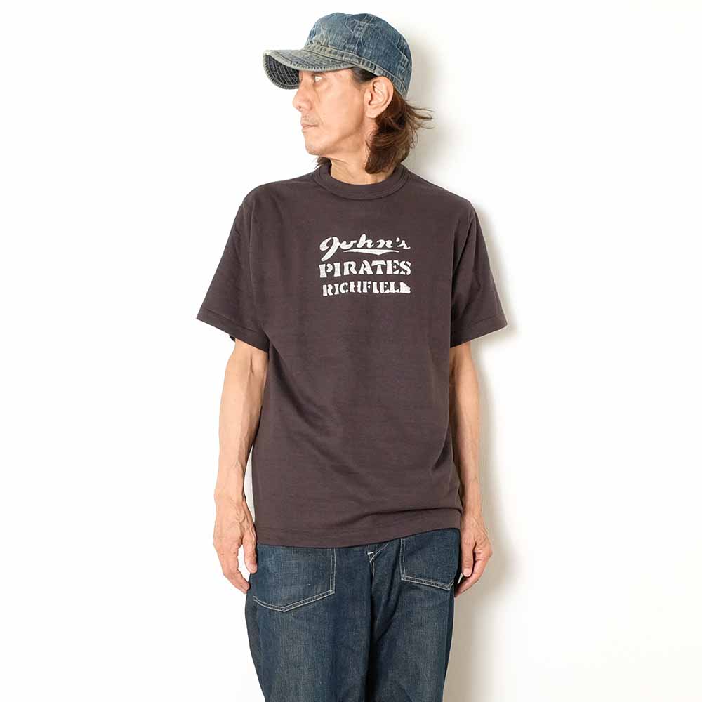 WAREHOUSE - Lot 4601 - S/S T-SHIRT - PIRATES - 4601PIR-26