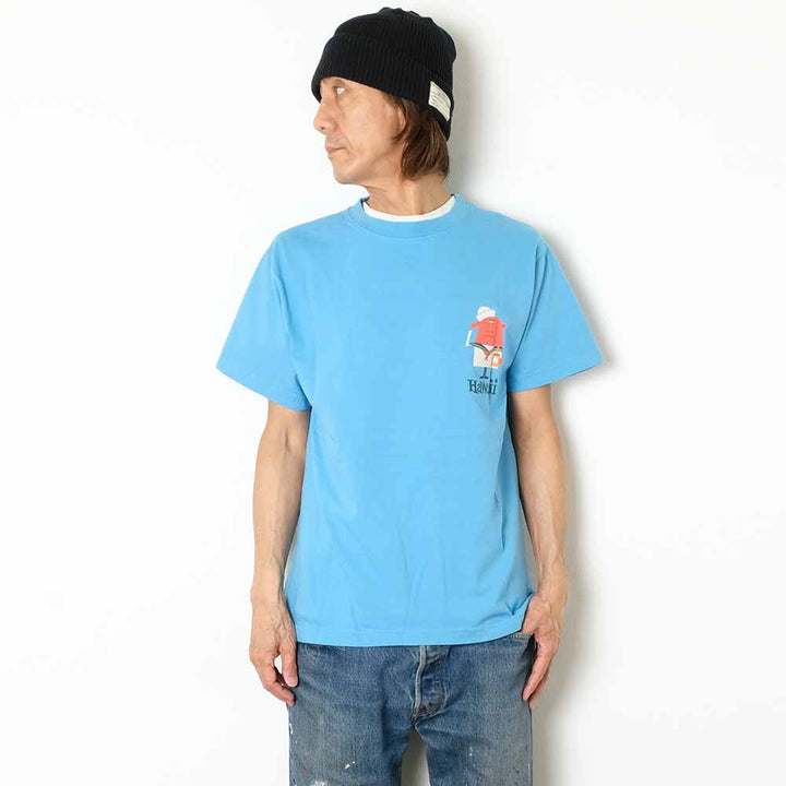 SUN SURF - PRINT T-SHIRT - SAILOR - by RYOHEI YANAGIHARA with MOOKIE - SS79570