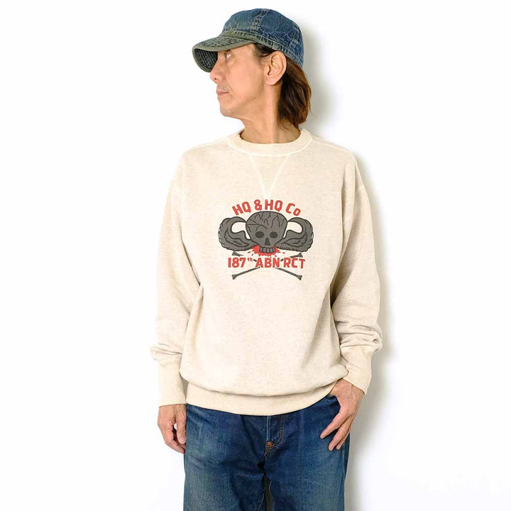 WAREHOUSE - Lot.401 - SET IN SLEEVE SWEAT - HQ & HQ CO - 401HQ-24