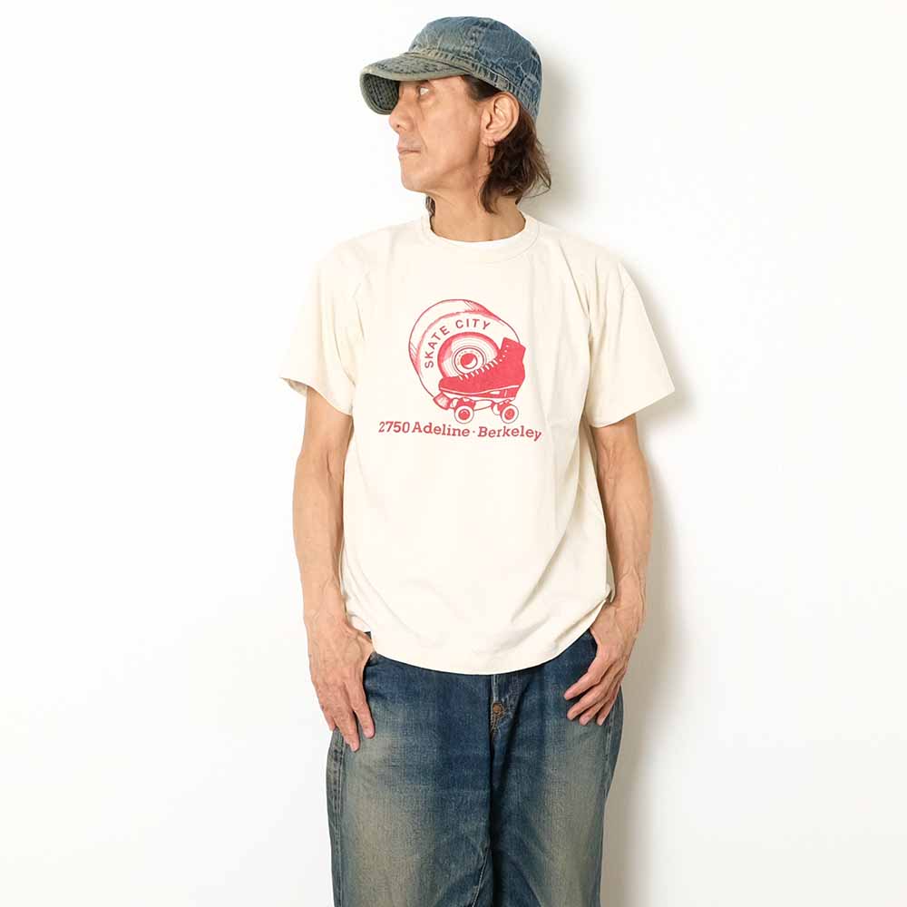 WAREHOUSE - 2ND HAND SERIES - Lot.4064 - S/S T-SHIRTS - SKATE CITY - 4064SKA-26