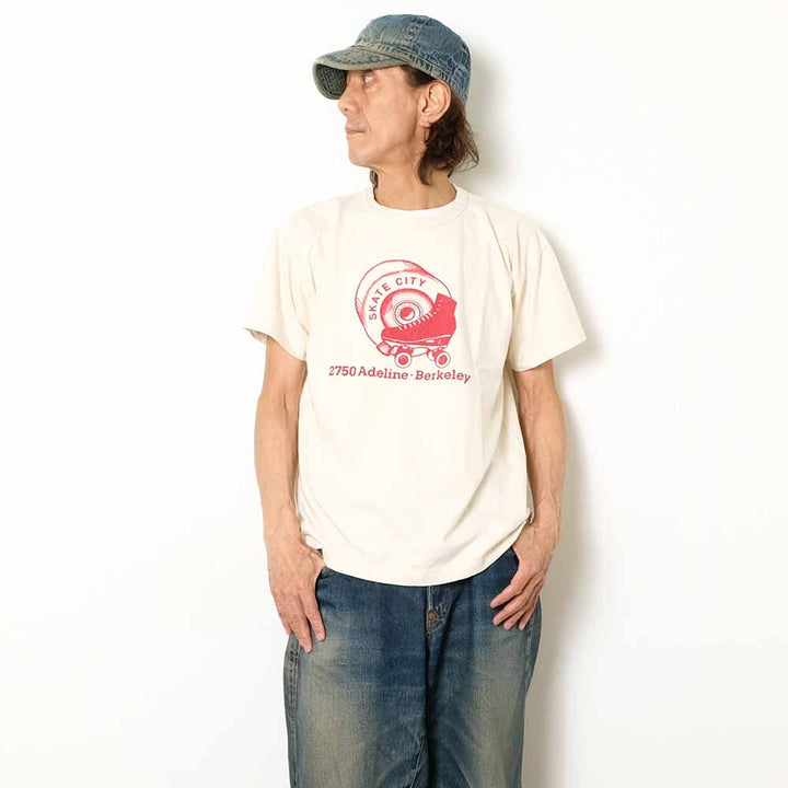 WAREHOUSE - 2ND HAND SERIES - Lot.4064 - S/S T-SHIRTS - SKATE CITY - 4064SKA-26