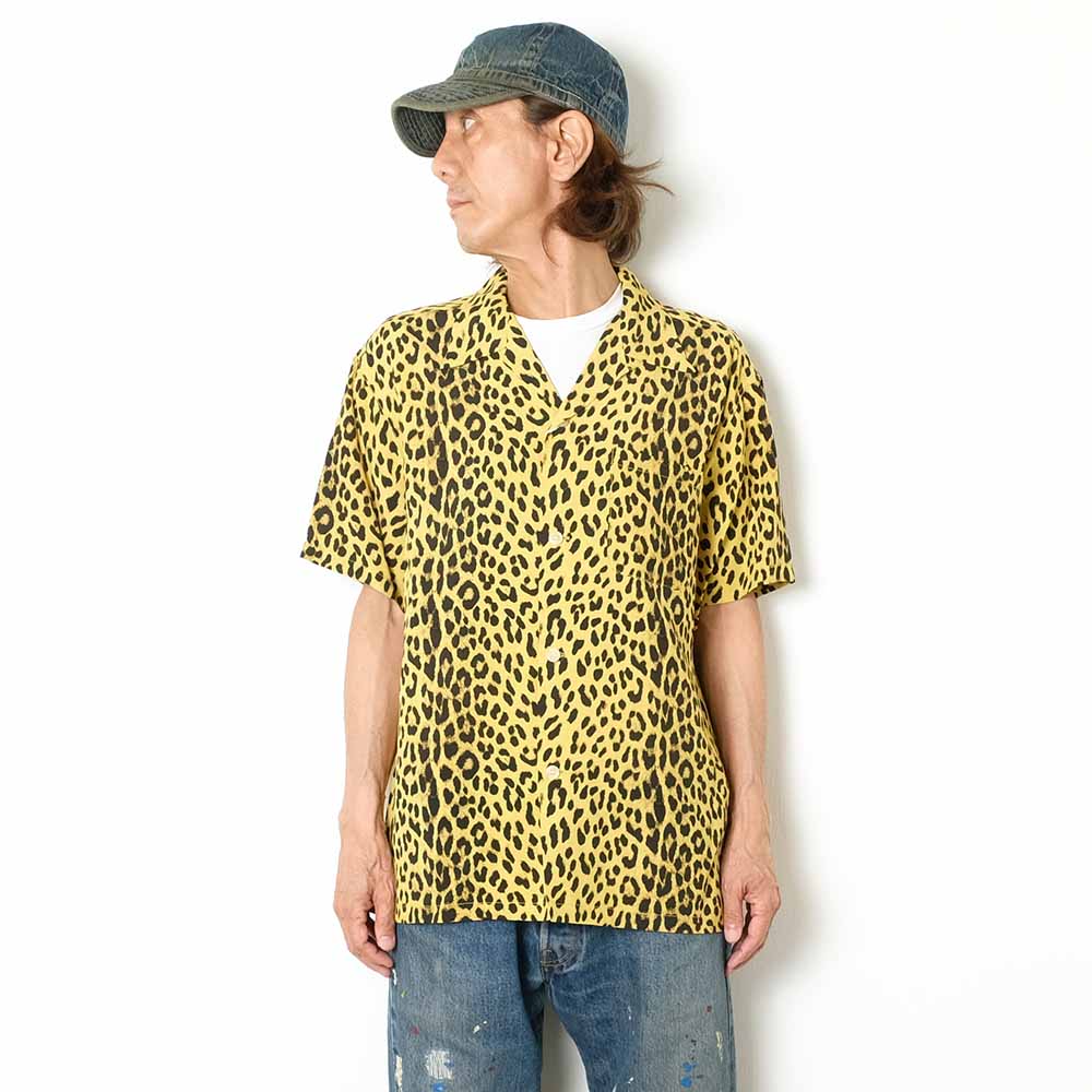 STAR OF HOLLYWOOD - HIGH DENSITY RAYON OPEN SHIRT - LEOPARD - SH39490