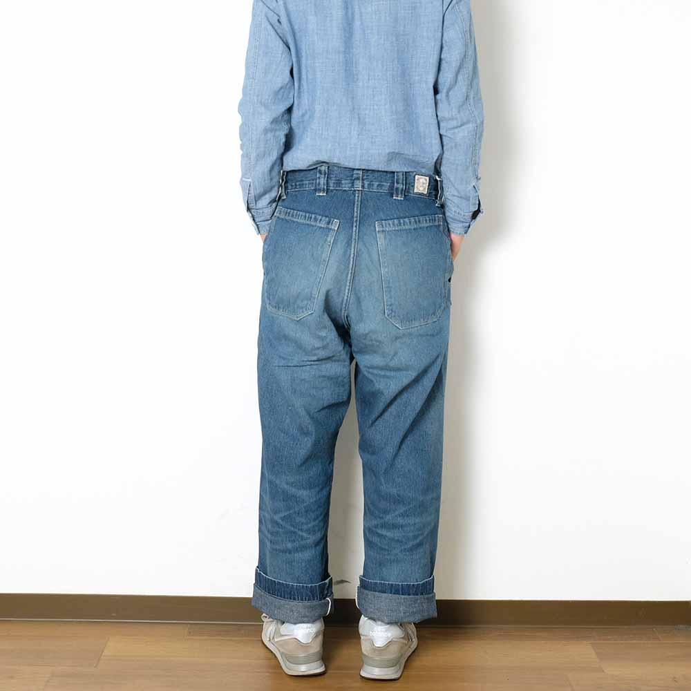 John Gluckow -Lot. JG-01 - 1910s Netmaker's Trousers - USED WASH - JG-01-UW