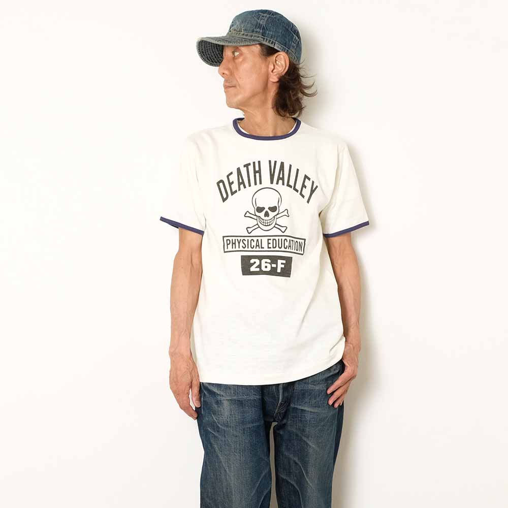 WAREHOUSE - Lot.4059 - S/S RINGER T-SHIRT - DEATH VALLEY - 4059DEA-26