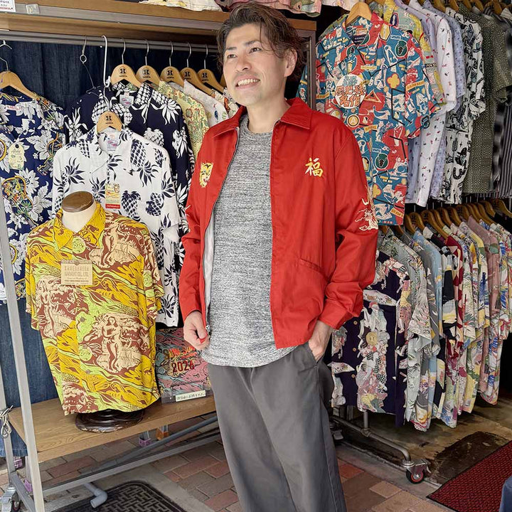 TAILOR TOYO - Late 1960s Style Cotton Vietnam Jacket - VIETNAM MAP - TT15977