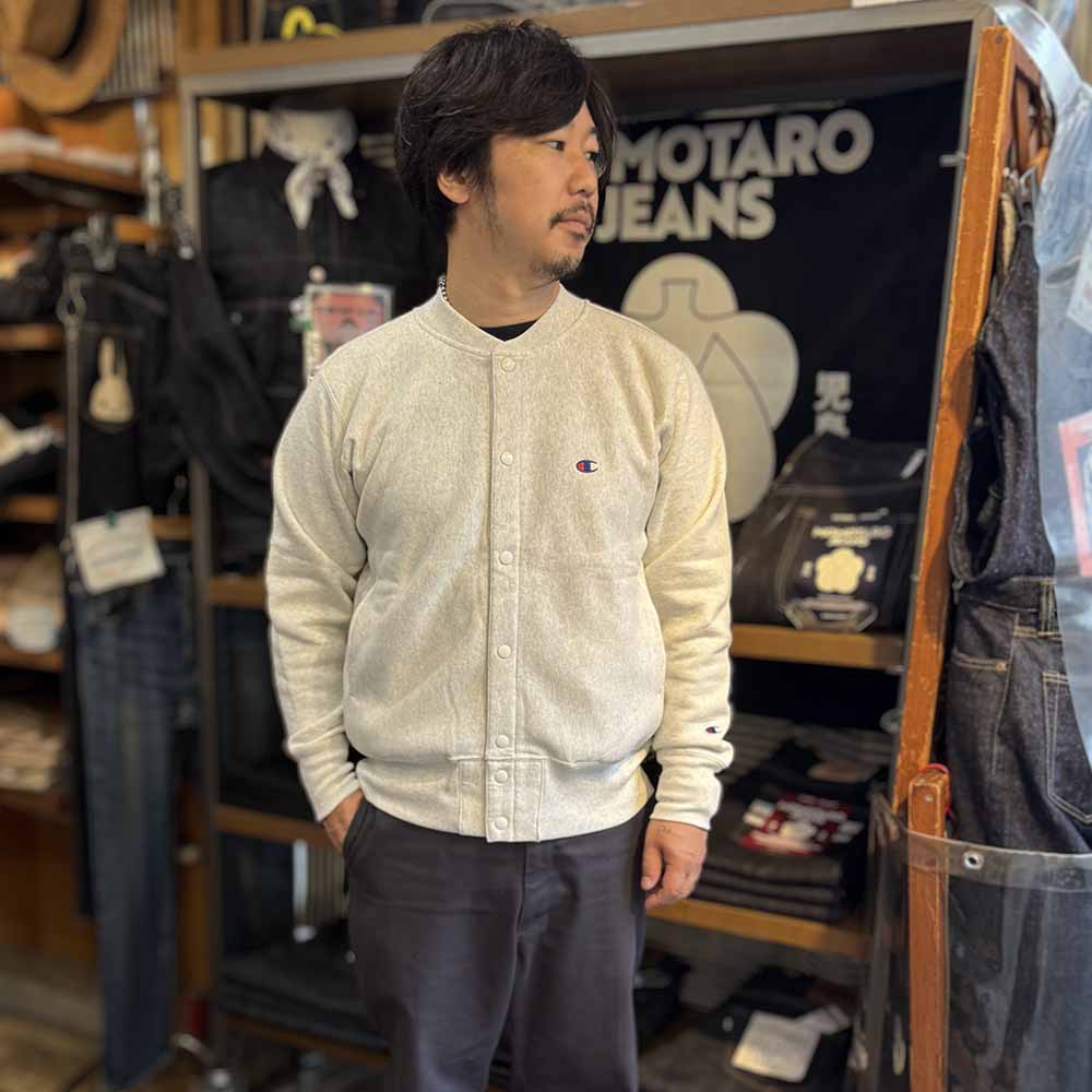 Champion - REVERSE WEAVE - SNAP SWEATSHIRT - C3-A020