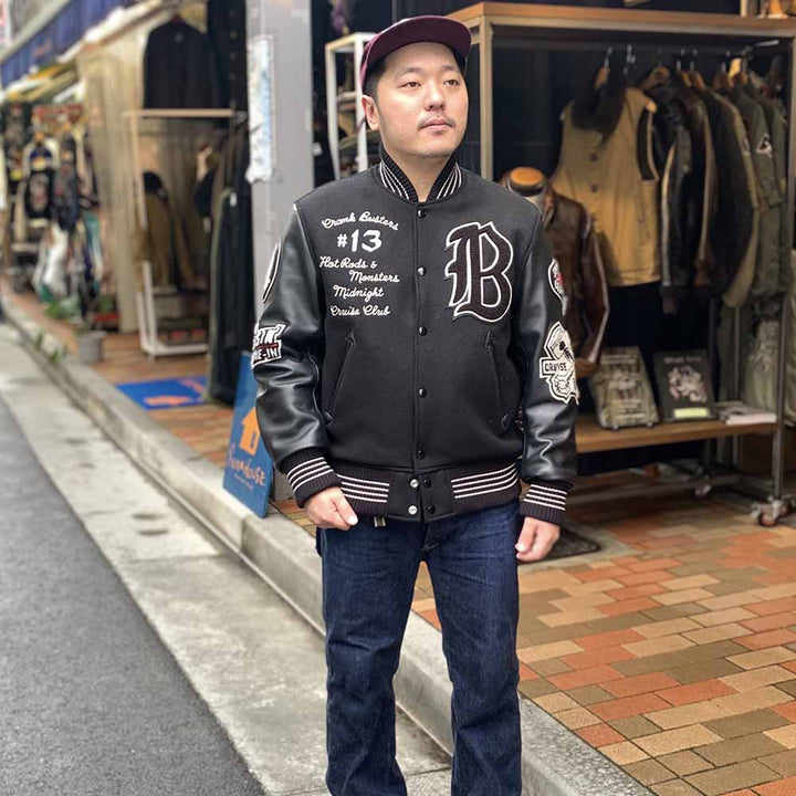 WHITESVILLE - 30oz. WOOL MELTON AWARD JACKET - CRANK BUSTERS - WV15602