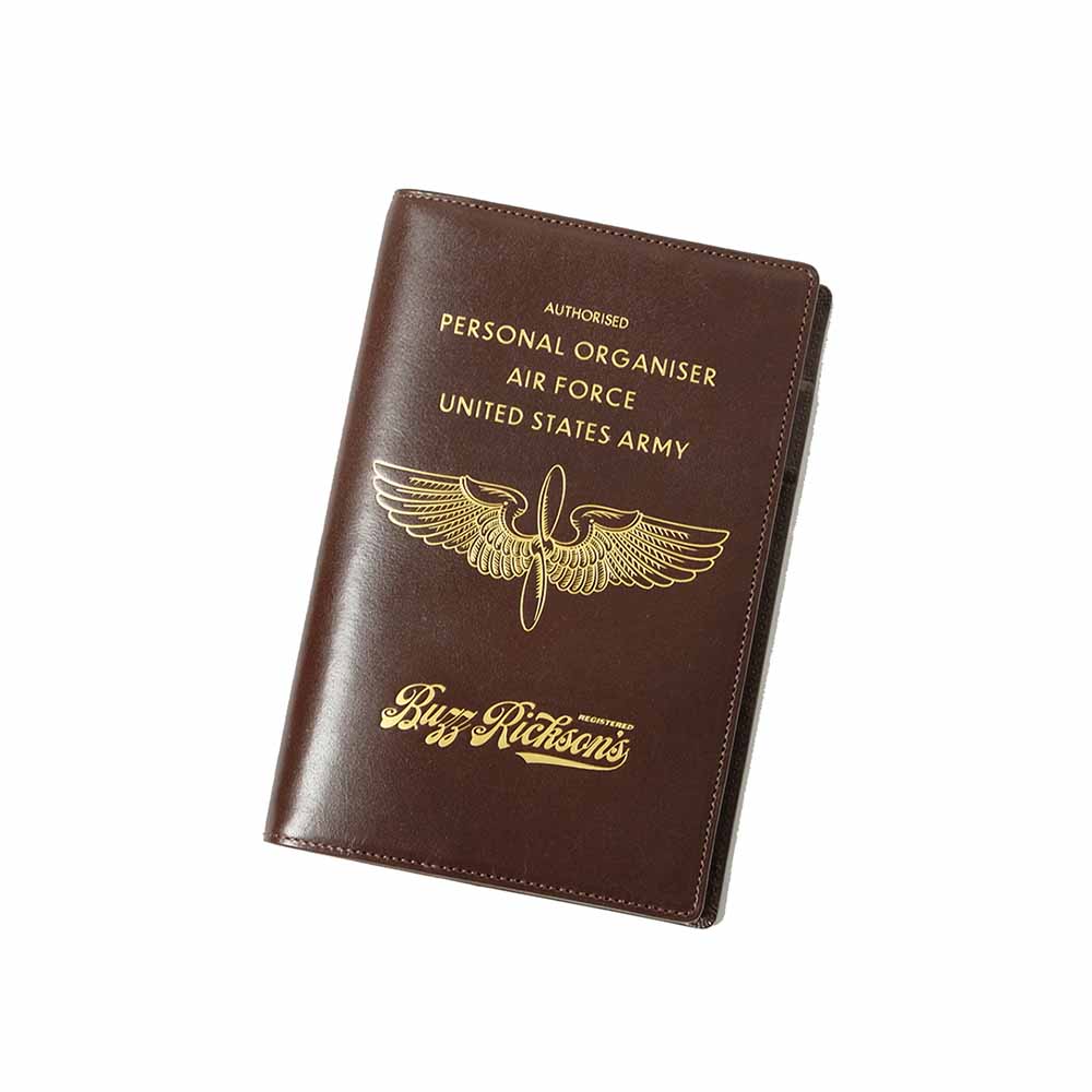 BUZZ RICKSON'S - LEATHER PERSONAL ORGANISER - BR02817