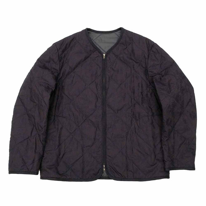 BLUE BLUE JAPAN - Indigo Tsujigahana quilted jacket - 1016647
