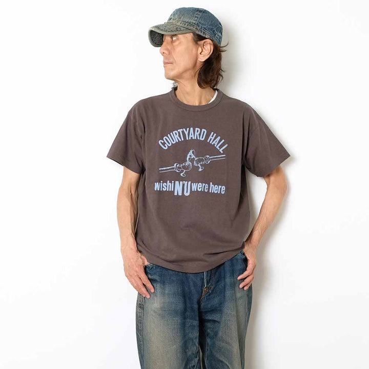 WAREHOUSE - 2ND HAND SERIES - Lot.4064 - S/S T-SHIRTS - COURTYARD HALL - 4064COU-26