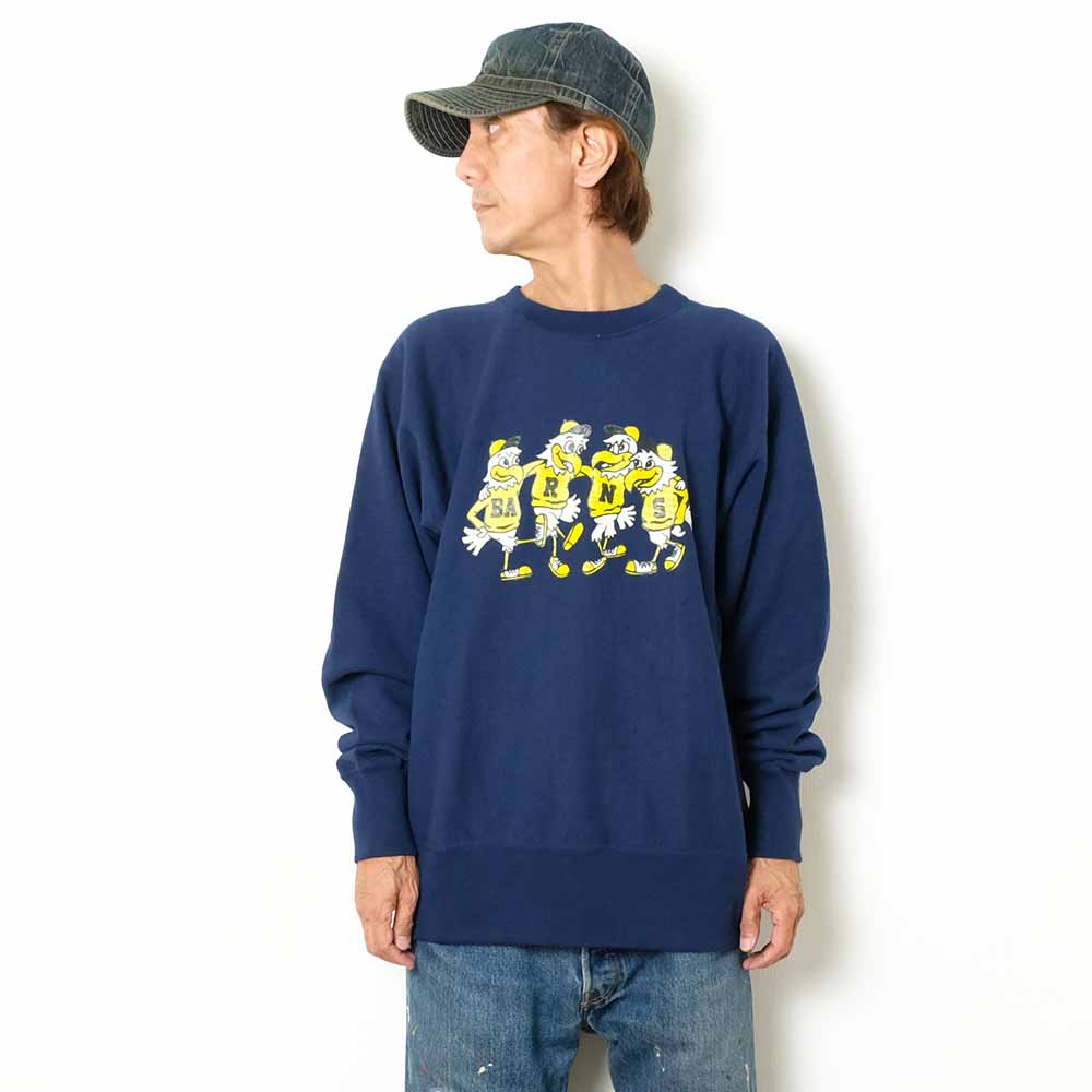 BARNS - 90's Crewneck Sweatshirt - BRARNS Univ. - BR-24373