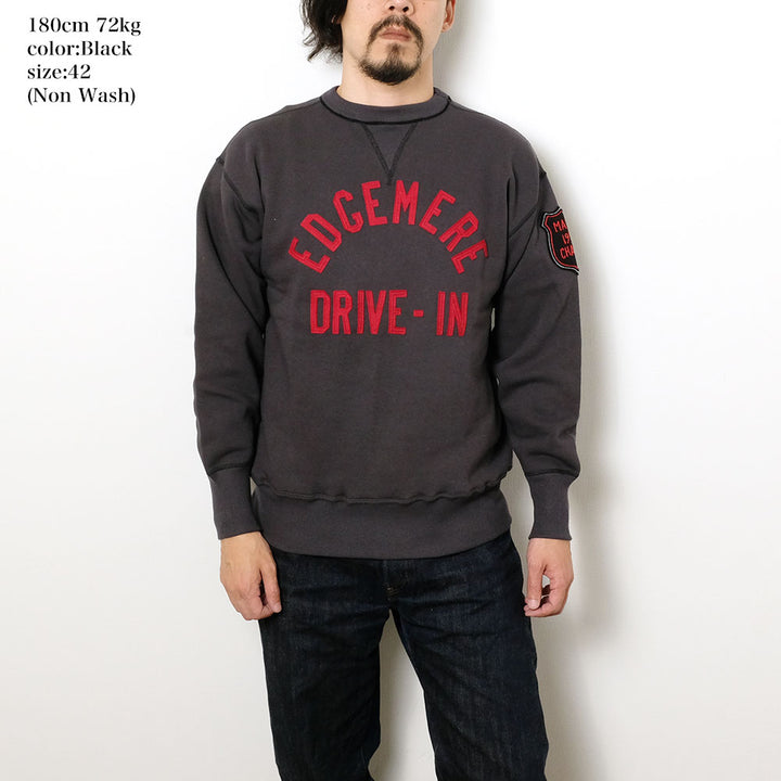 WAREHOUSE - Lot.401 - SET IN SLEEVE SWEAT - EDGEMERE - 401EDG-25