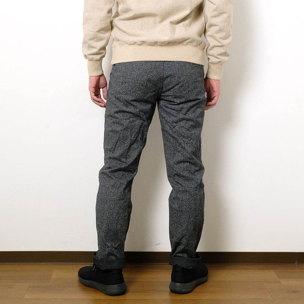 BURGUS PLUS - Lot.401Z - Black Covert Trousers - 401Z-72