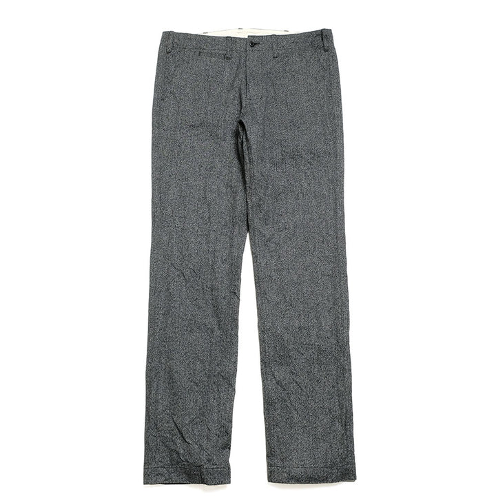 BURGUS PLUS - Lot.401Z - Black Covert Trousers - 401Z-72