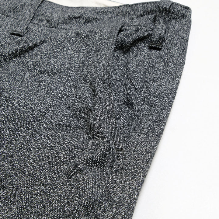 BURGUS PLUS - Lot.401Z - Black Covert Trousers - 401Z-72