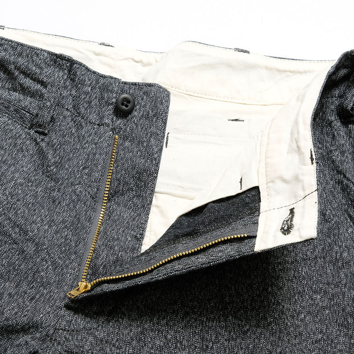 Burgus Plus - Lot.401Z Black Covert Trousers - 401Z-72