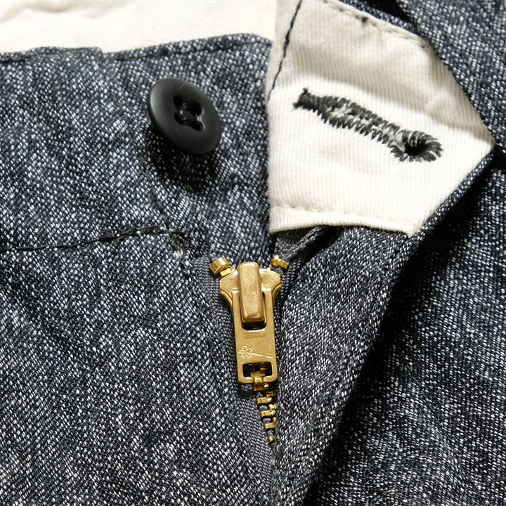 BURGUS PLUS - Lot.401Z - Black Covert Trousers - 401Z-72