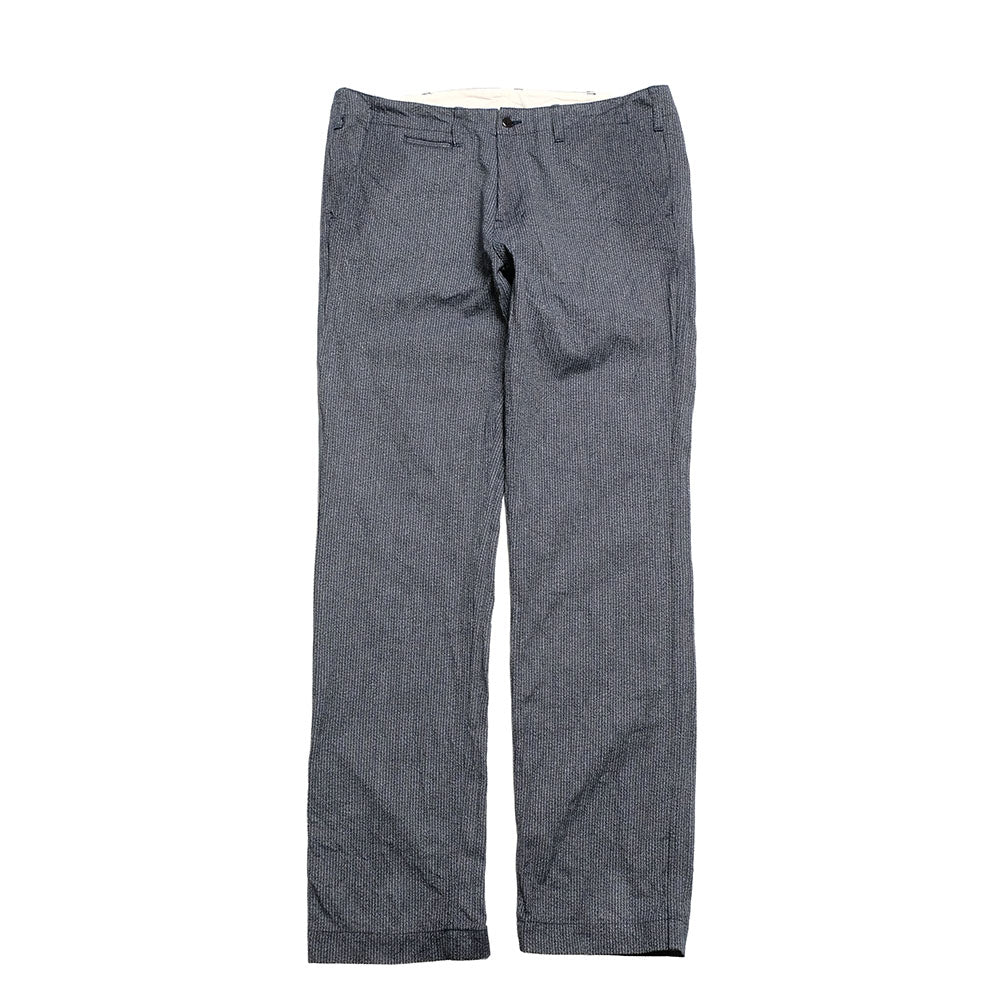 BURGUS PLUS - Stripe Covert Trousers - 401Z-73