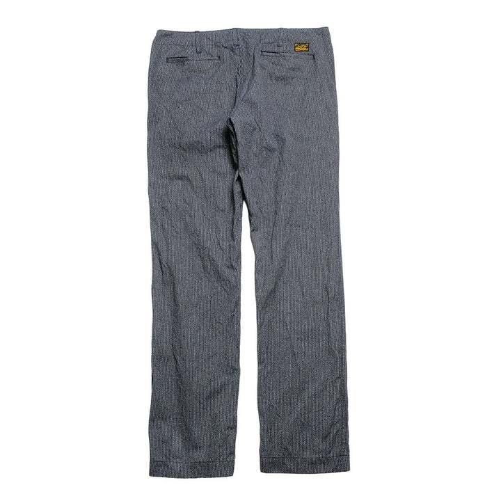 BURGUS PLUS - Stripe Covert Trousers - 401Z-73