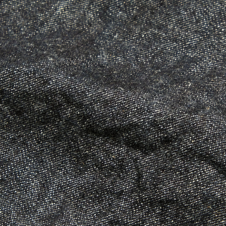 BURGUS PLUS - Lot.402Z - Military Trousers - Indigo Linen / Cotton Selvedge Denim - 402Z-11-ND