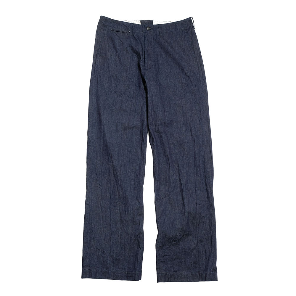 BURGUS PLUS - Lot.402Z - Military Trousers - Ice Cotton Denim - 402Z-14
