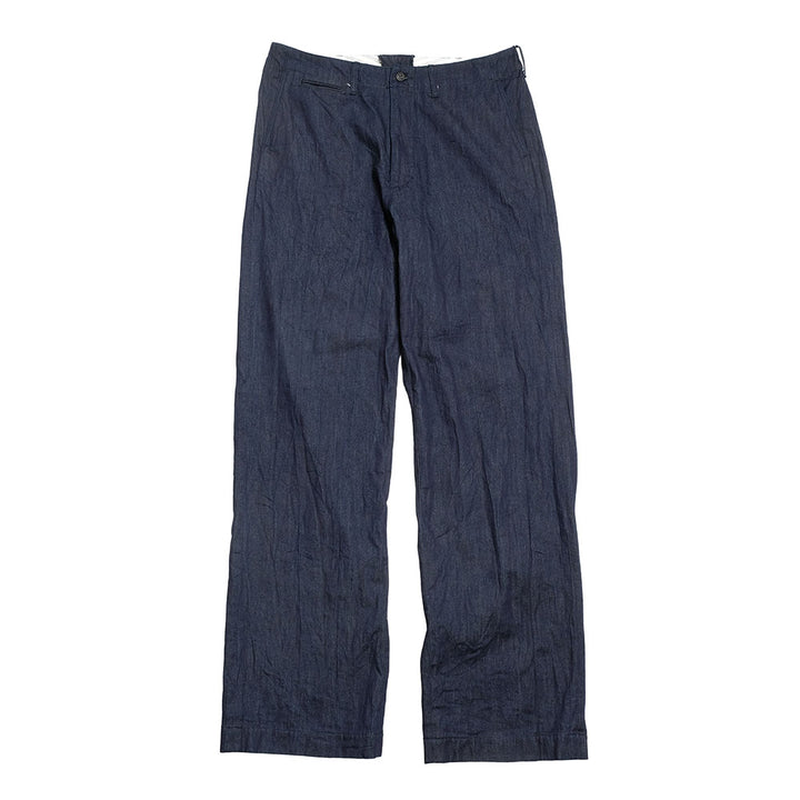 BURGUS PLUS - Lot.402Z - Military Trousers - Ice Cotton Denim - 402Z-14