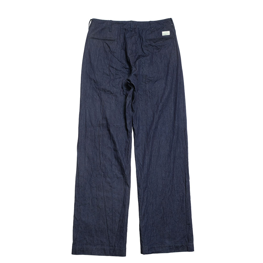 BURGUS PLUS - Lot.402Z - Military Trousers - Ice Cotton Denim - 402Z-14