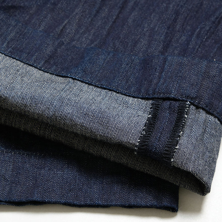 BURGUS PLUS - Lot.402Z - Military Trousers - Ice Cotton Denim - 402Z-14