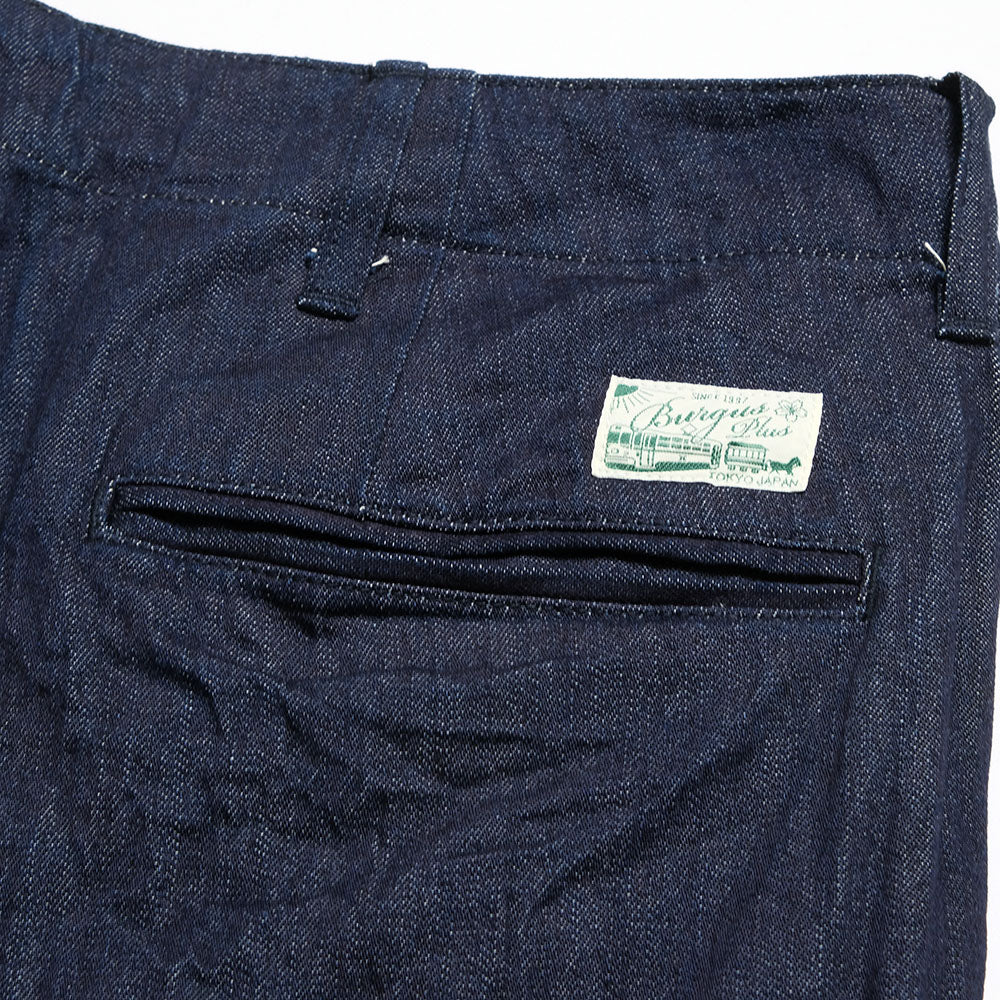 BURGUS PLUS - Lot.402Z - Military Trousers - Ice Cotton Denim - 402Z-14