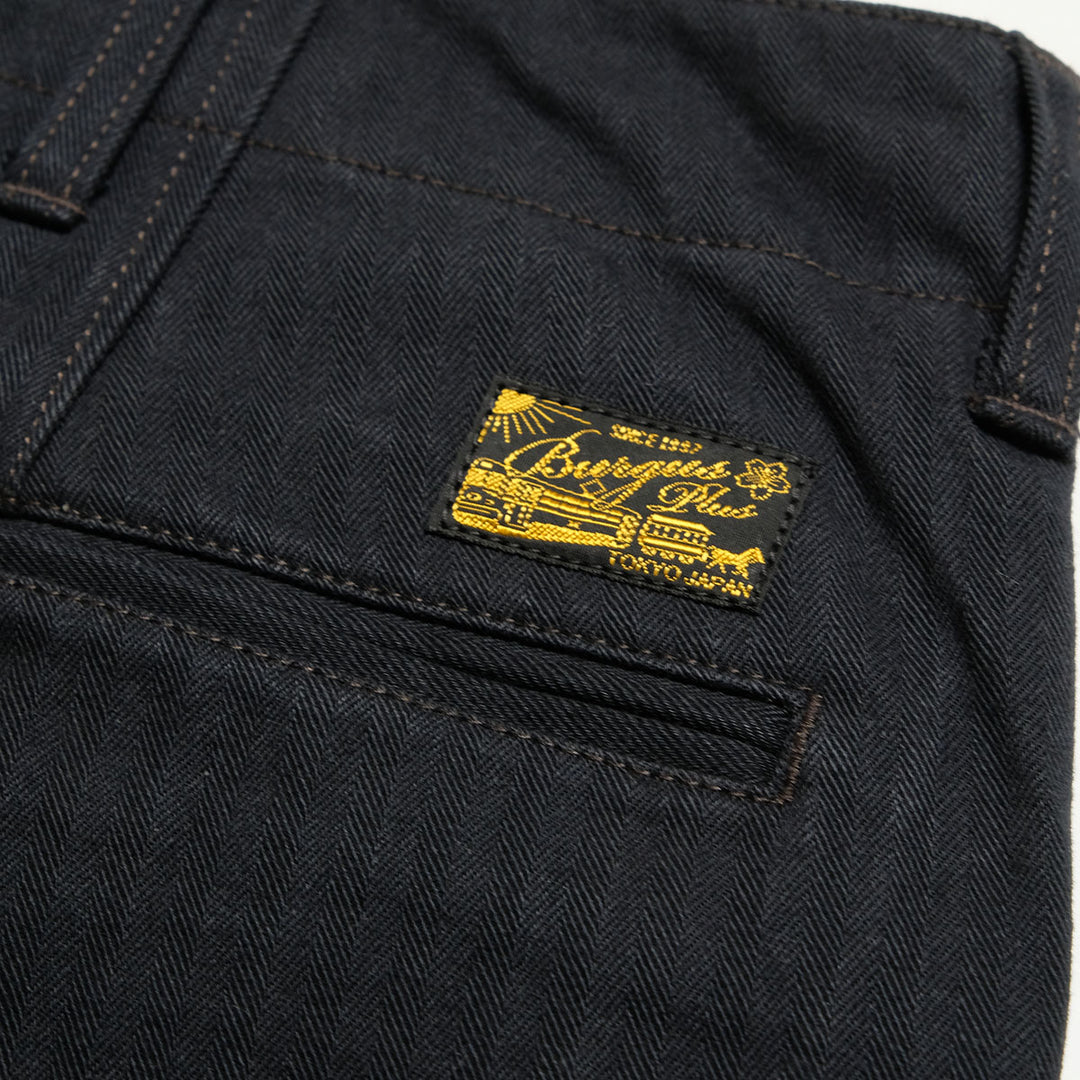 BURGUS PLUS - Lot.402Z - Military Trousers - Herringbone - 402Z-33