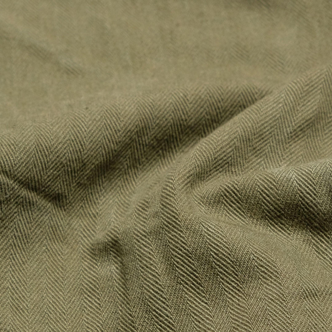 BURGUS PLUS - Lot.402Z - Military Trousers - Herringbone - 402Z-33